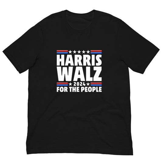 Harris Walz 2024 For The People t-shirt