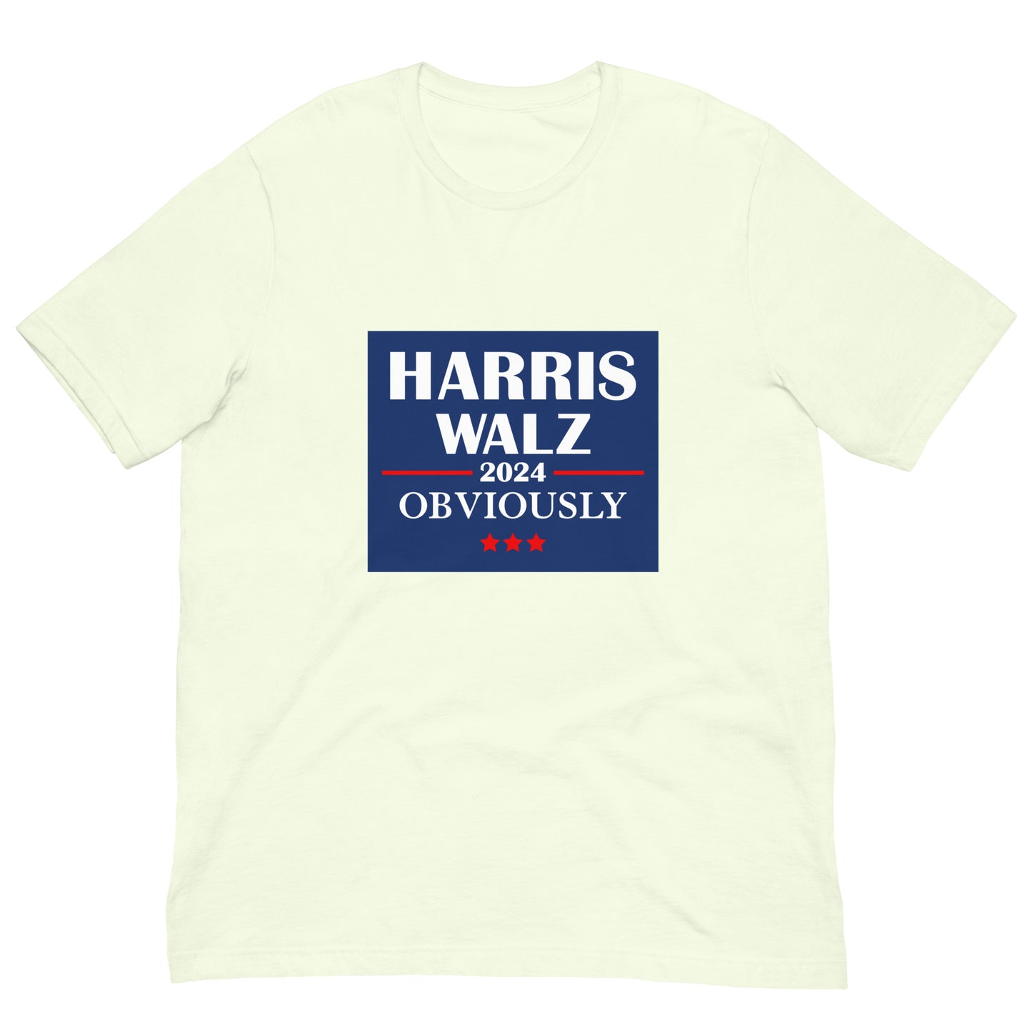 Harris Walz 2024 Obviously t-shirt