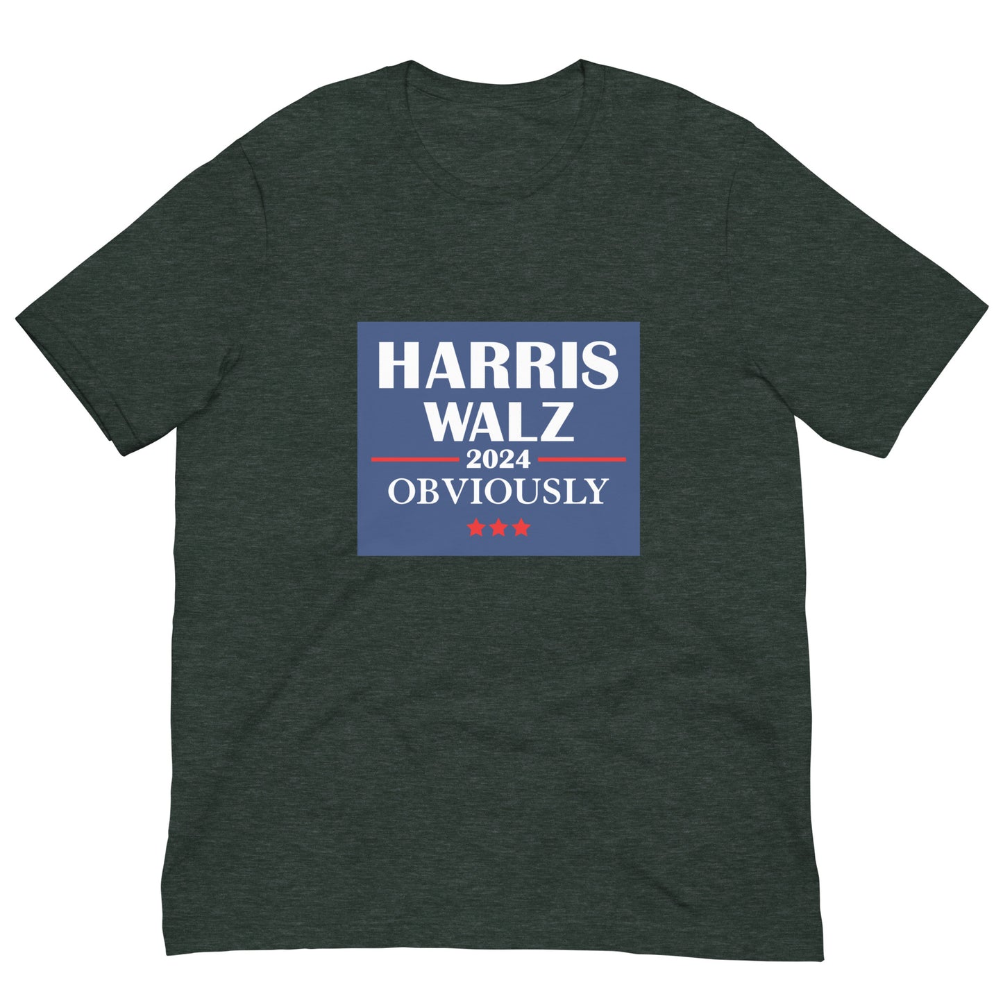 Harris Walz 2024 Obviously t-shirt