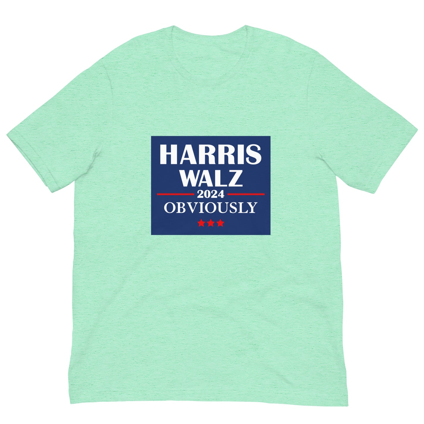 Harris Walz 2024 Obviously t-shirt