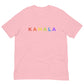 Rainbow letters Kamala t-shirt