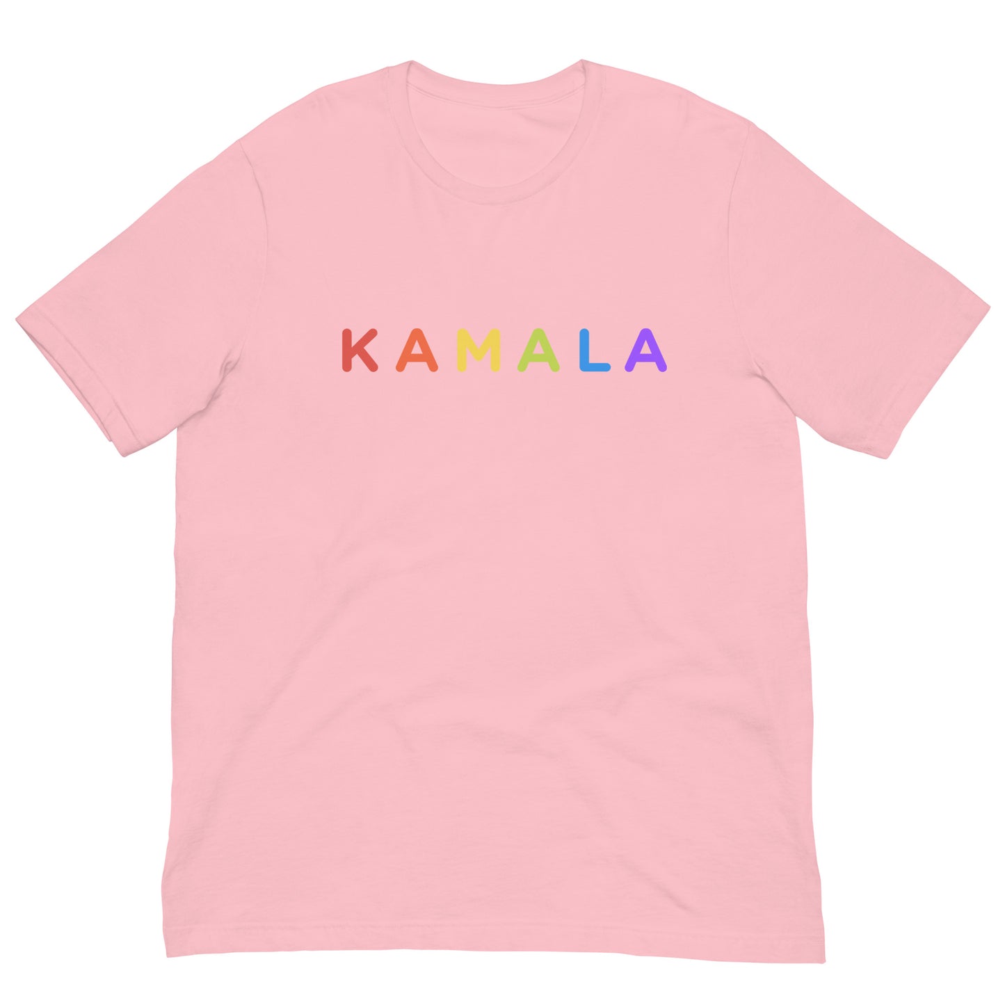 Rainbow letters Kamala t-shirt