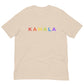 Rainbow letters Kamala t-shirt