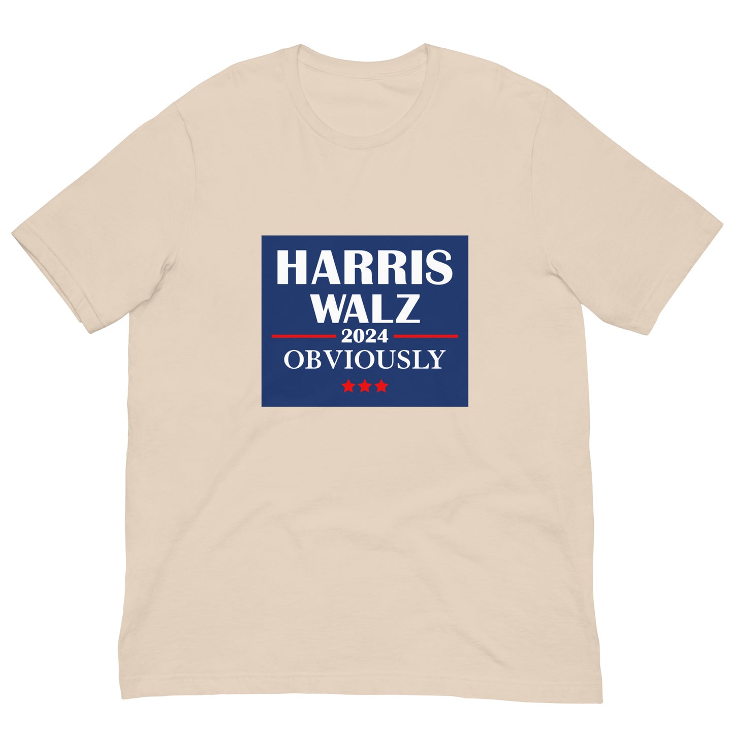 Harris Walz 2024 Obviously t-shirt