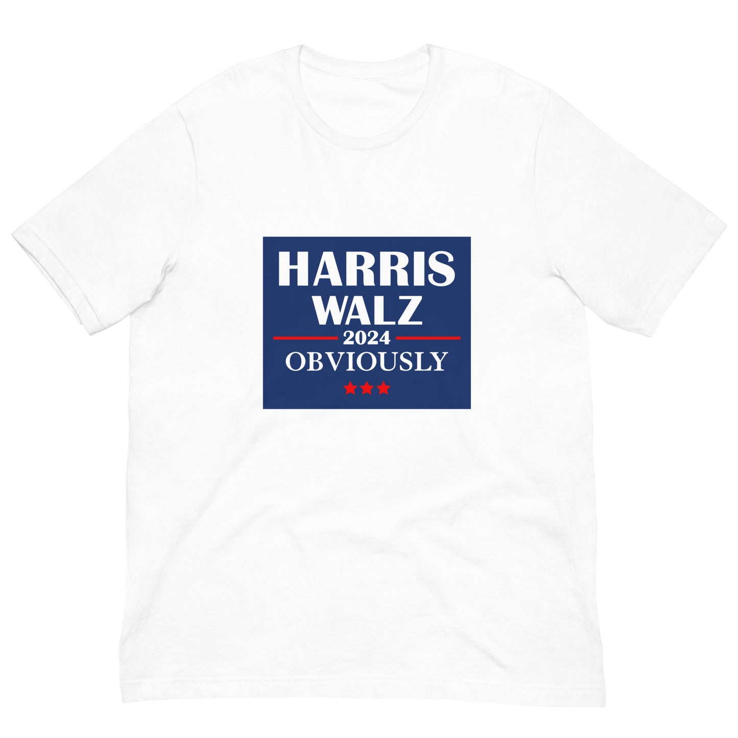 Harris Walz 2024 Obviously t-shirt